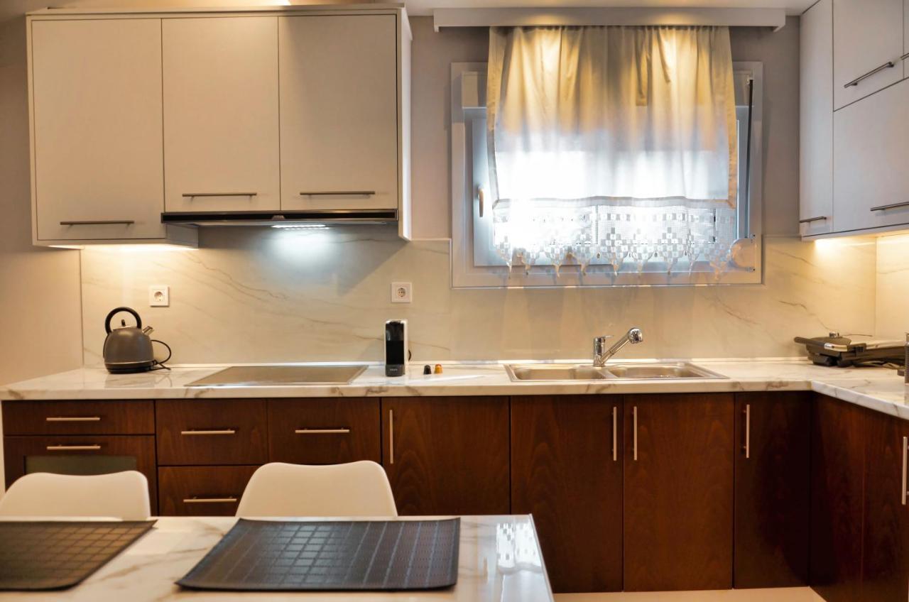칼람파카 Meteora View Penthouse 아파트 외부 사진