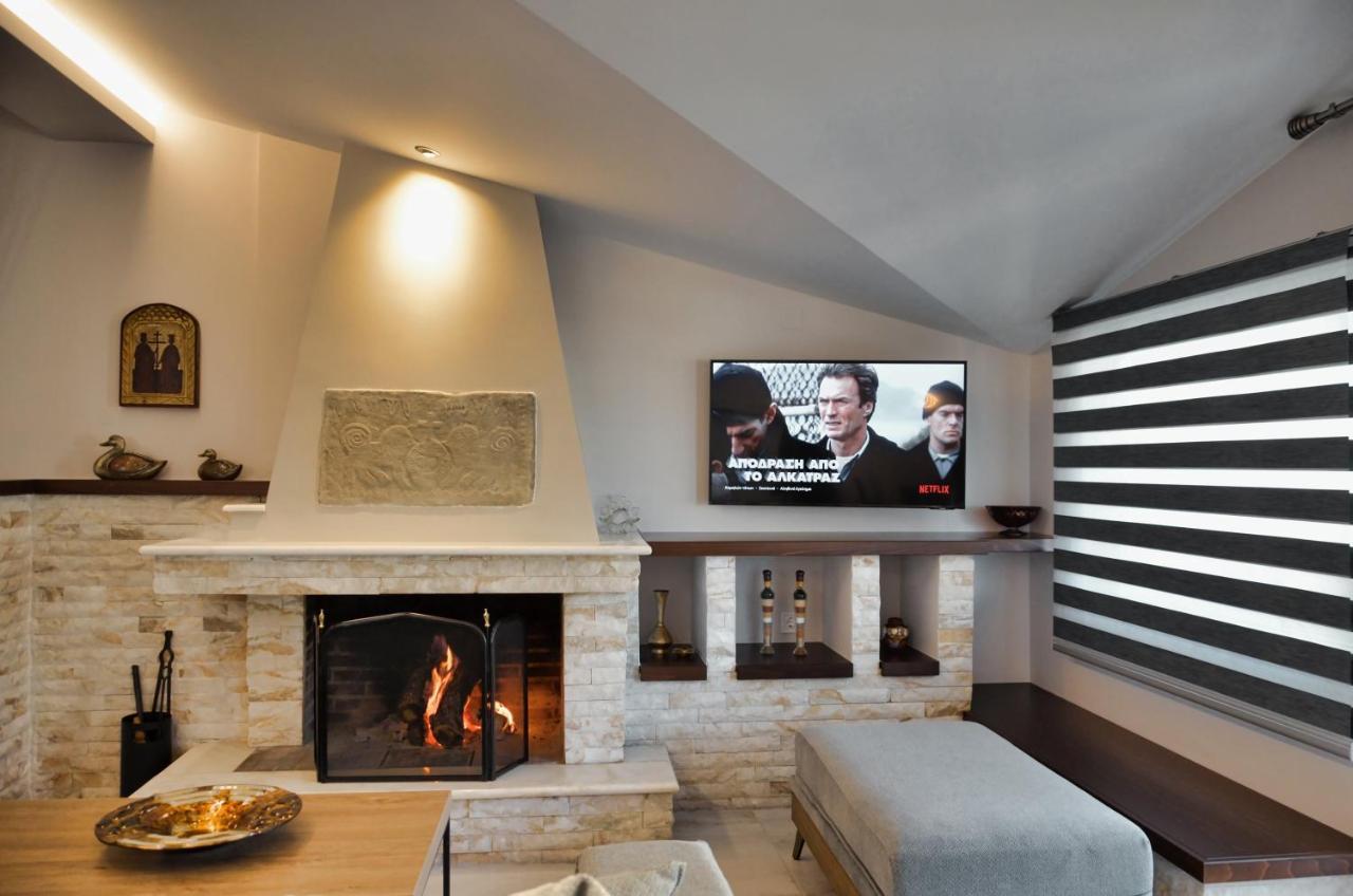 칼람파카 Meteora View Penthouse 아파트 외부 사진