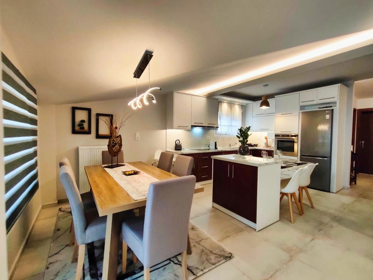 칼람파카 Meteora View Penthouse 아파트 외부 사진