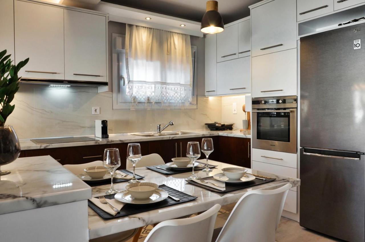 칼람파카 Meteora View Penthouse 아파트 외부 사진